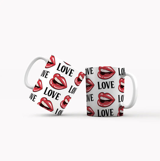 Lips Love Coffee Mug My Simple Creations 