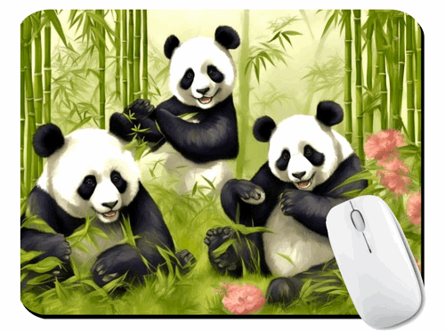 Panda Mousepad My Simple Creations 