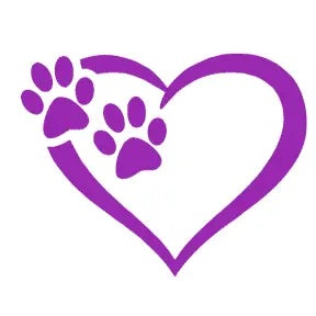 Paws Heart Decal My Simple Creations 
