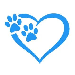 Paws Heart Decal My Simple Creations 