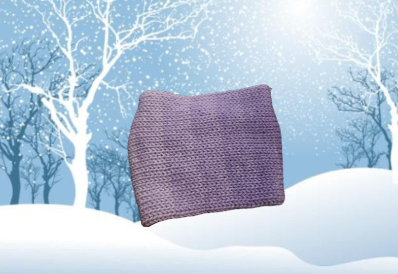 Purple Ombre Twisted Knitted Headband My Simple Creations 