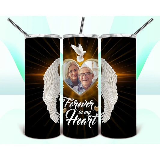 Remembrance Photo Skinny Tumbler My Simple Creations 
