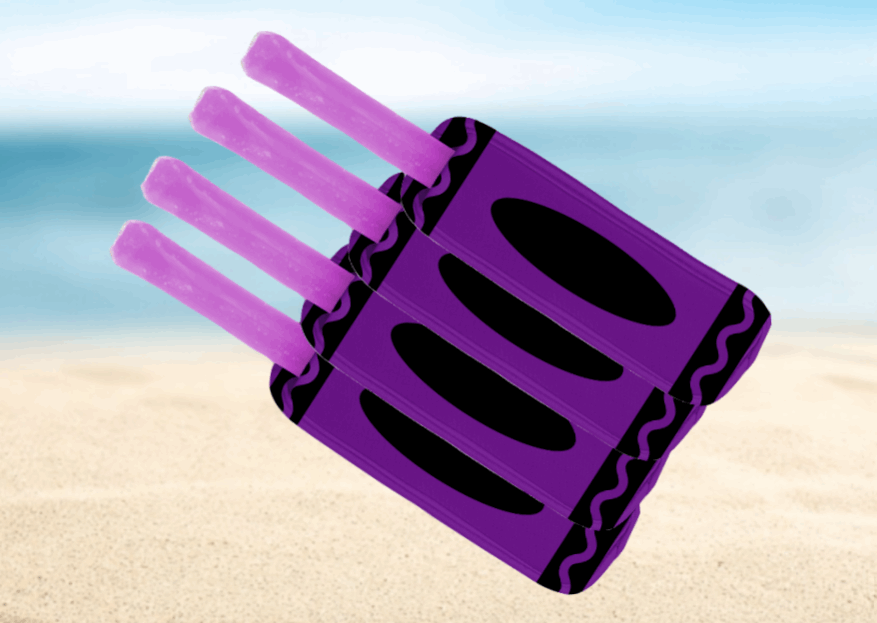 4 pack Crayon Popsicle Holders - $5 Bundle Deal