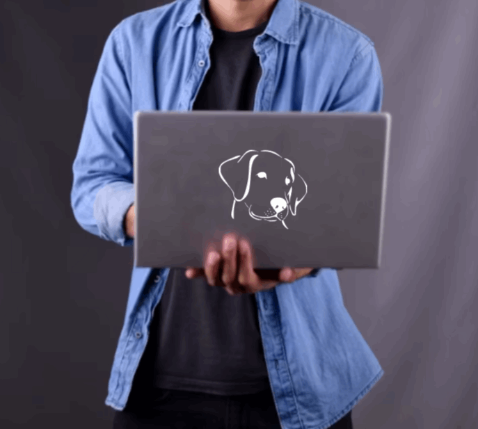 Labrador Vinyl Window Decal