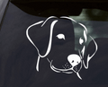 Labrador Vinyl Window Decal