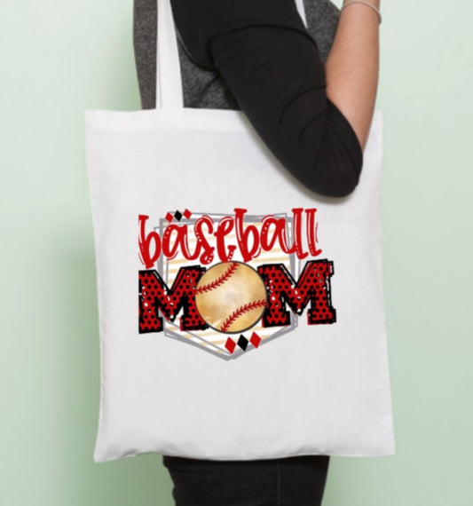Baseball Mom Tote