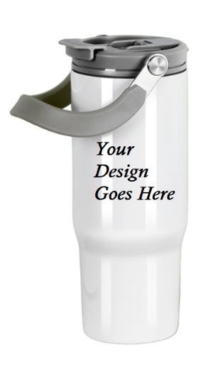 Customized 30oz Stainless Steel Tumbler with Handle