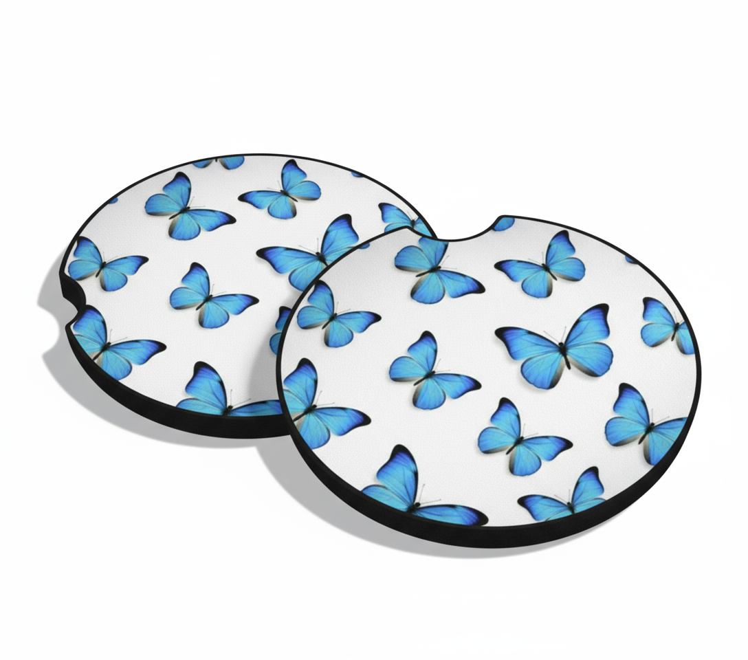 Butterfly Car Coasters