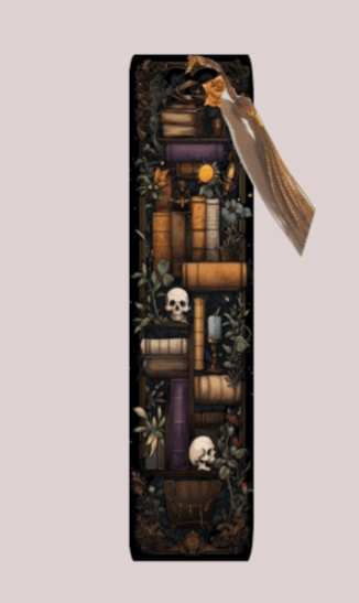Skull Bookcase Pen My Simple Creations 