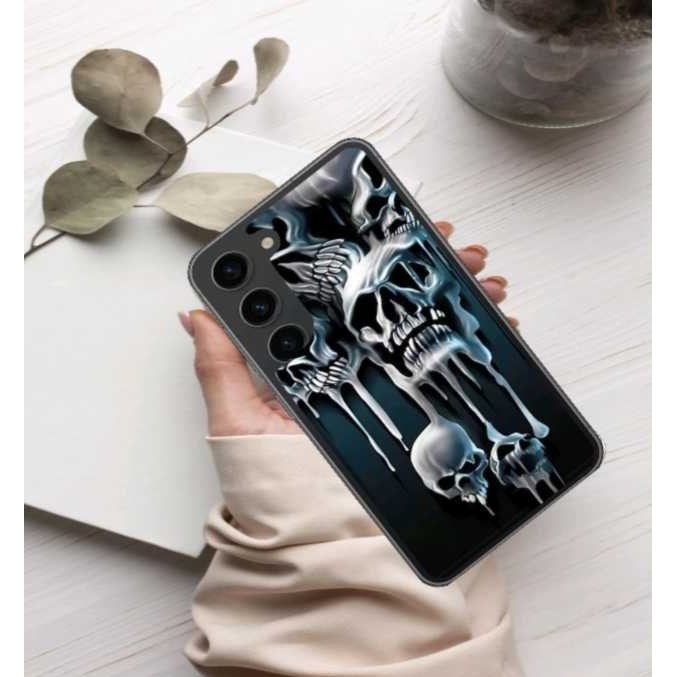 Skull Samsung Galaxy S23+ Phone Case My Simple Creations 