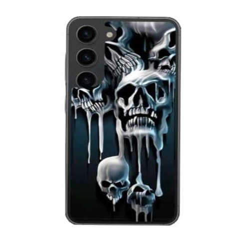 Skull Samsung Galaxy S23+ Phone Case My Simple Creations 