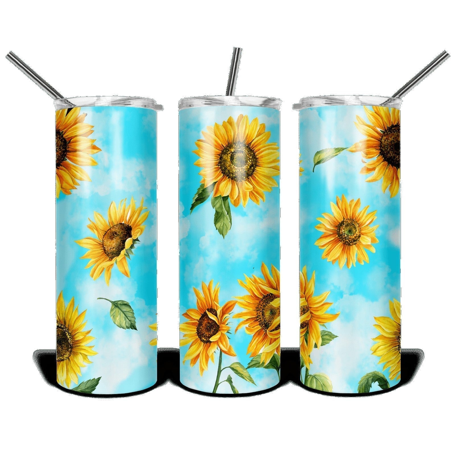 Sunflower Skinny Tumbler My Simple Creations 