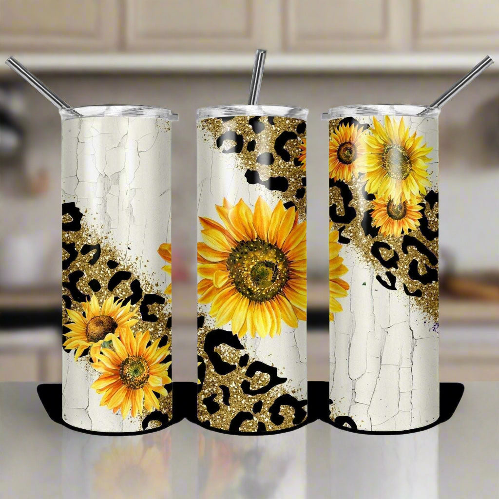 Sunflower Skinny Tumbler My Simple Creations 
