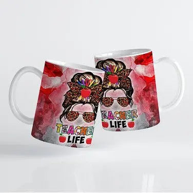 Teacher Life Coffee Mug My Simple Creations 