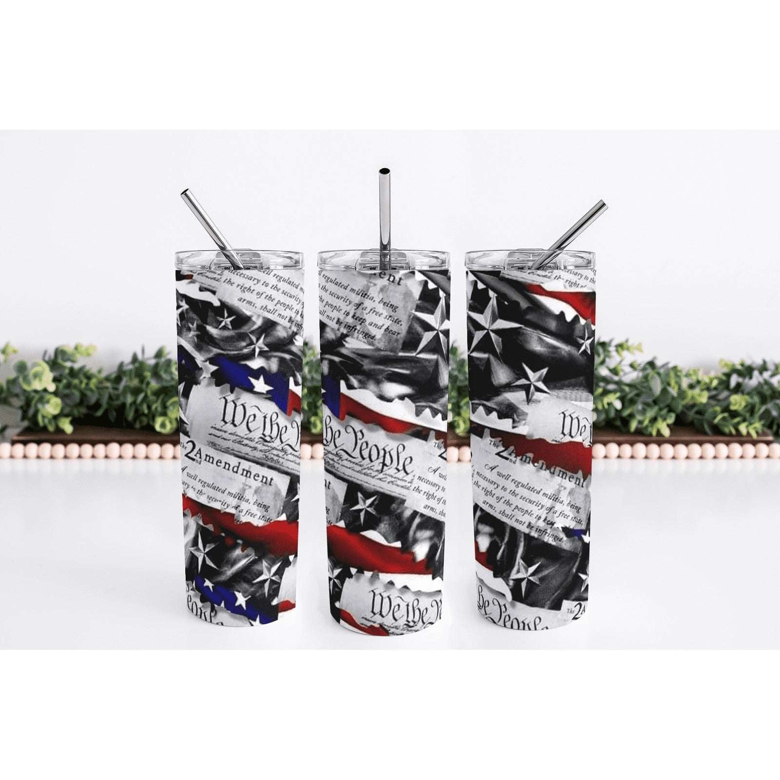 We The People Skinny Tumbler My Simple Creations 