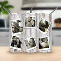 White Wood Photo Collage 20oz Skinny Tumbler My Simple Creations 