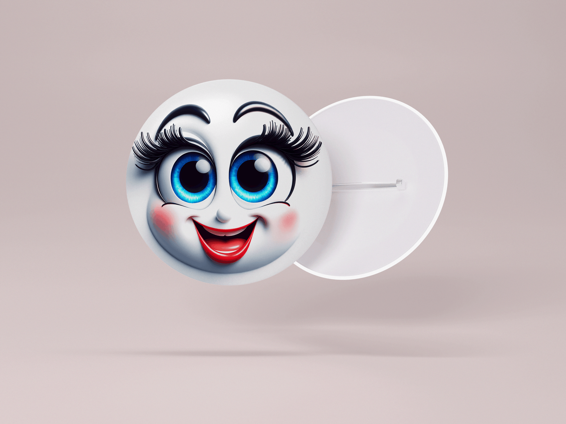 2.25" Funny Face Button (5 pack)  $5 Bundle Deal