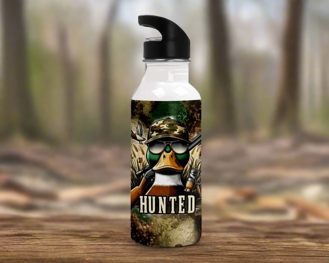 20oz Stainless Steel Duck Hunting Water Bottle