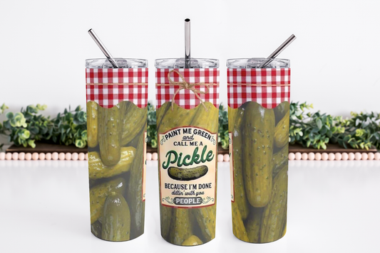 Pickle Jar 20oz Skinny Tumbler